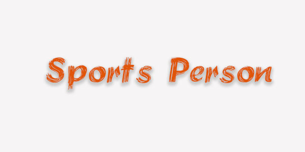 Sports Person